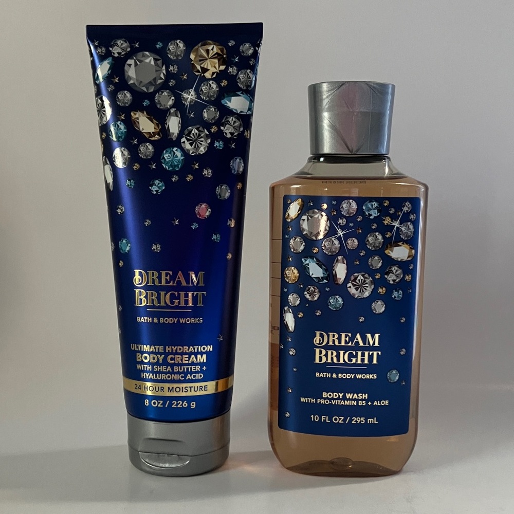 Bath & Body Works Body Cream and Body Wash Dream Bright Scent